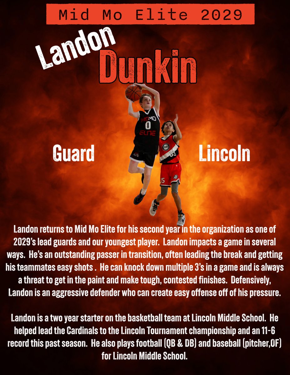 Our first player spotlight for our Mid Mo Elite 2029 roster.