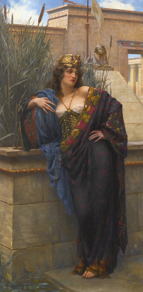 'Pharaoh's Daughter' by Reginald Arthur, 1896.