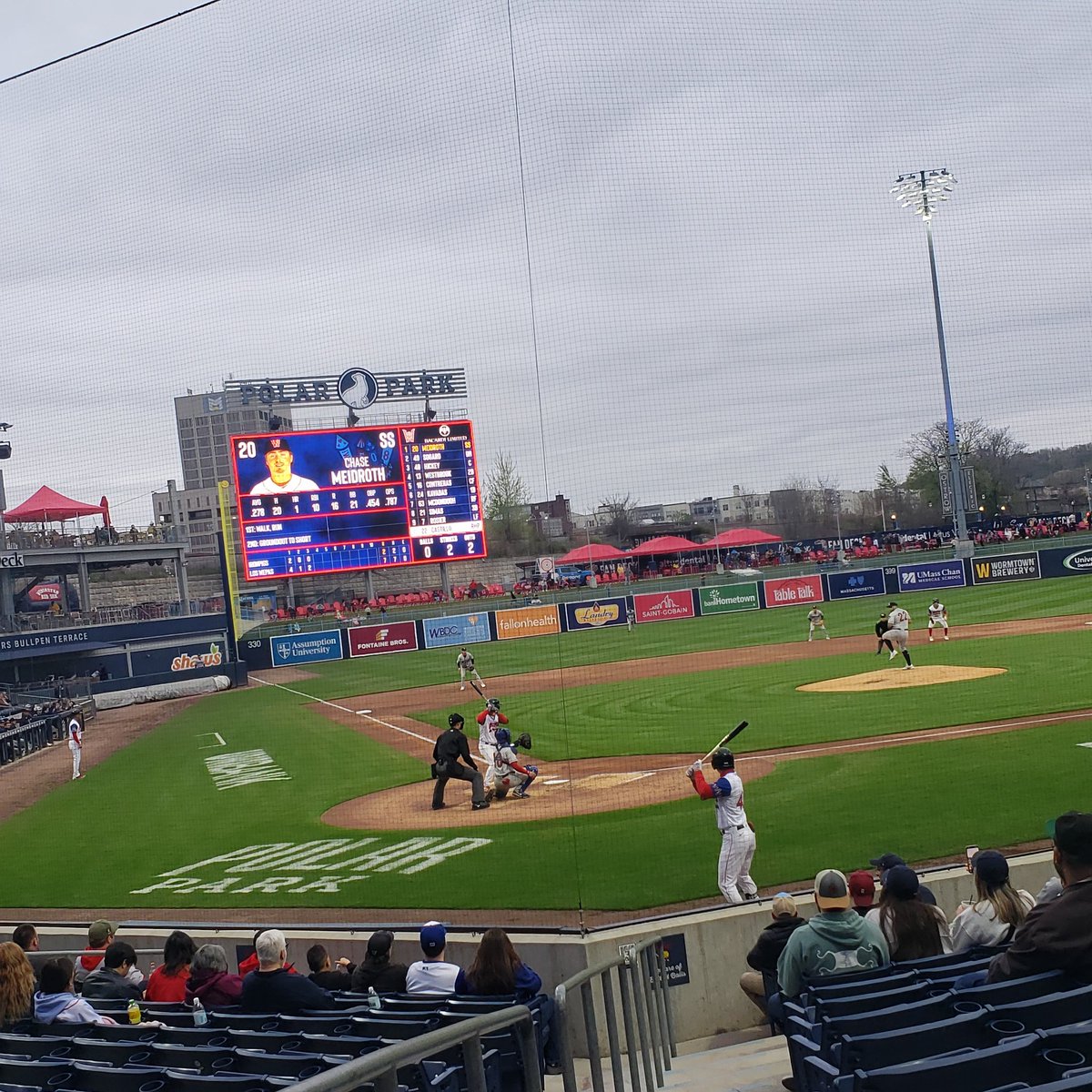 Yesterday's Iron Pigs v Los Wepas game was my second game already in this young season with many more to come! Quite the banger!  Psst.. If you haven't come to realize #minorleaguebaseball is just better. Go #woosox