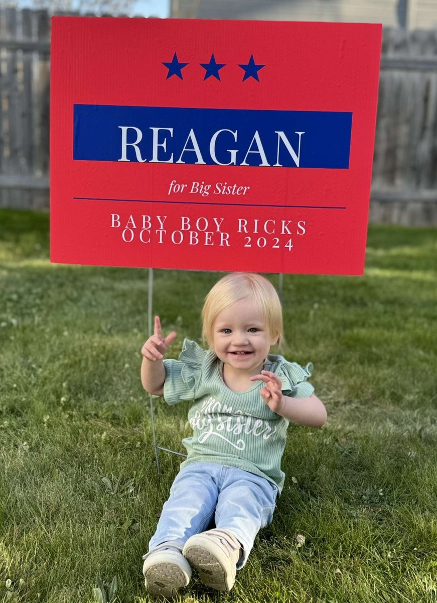 Reagan's running mate is coming October 2024! 
#boy #round2