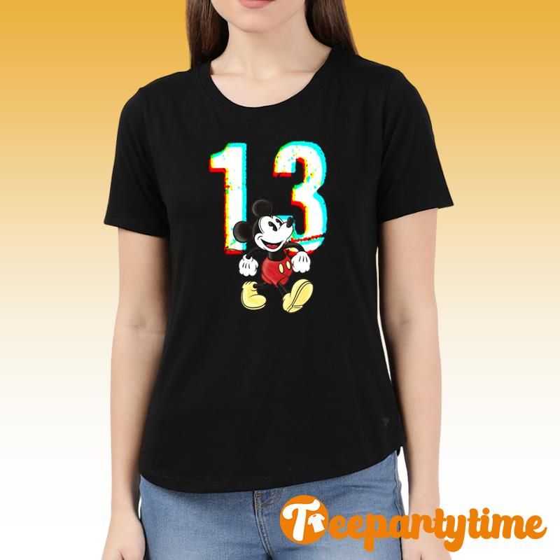 Whimsical Mickey Mouse 13Th Birthday Shirt For Girls
View more: teepartytime.com/13th-birthday-…

Hashtags:
#MickeyMouseBirthday #13thBirthdayShirt #GirlsFashion #WhimsicalCharm #BirthdayCelebration #DisneyMagic #FashionForKids #MemorableMoments #BirthdayJoy #CherishedMemories