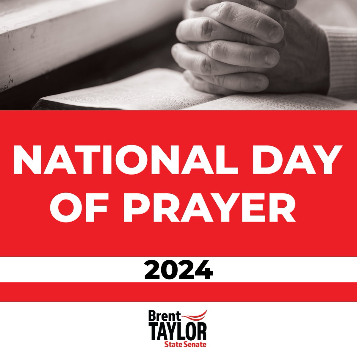 On National Day of Prayer, we pray for the families across our great state of Tennessee, but we also thank the Lord for the divine provision and sovereignty of His Holy hand on our nation.#NationalDayofPrayer