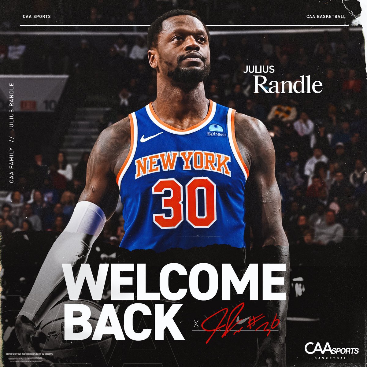 We are excited to welcome @J30_RANDLE back to the family!