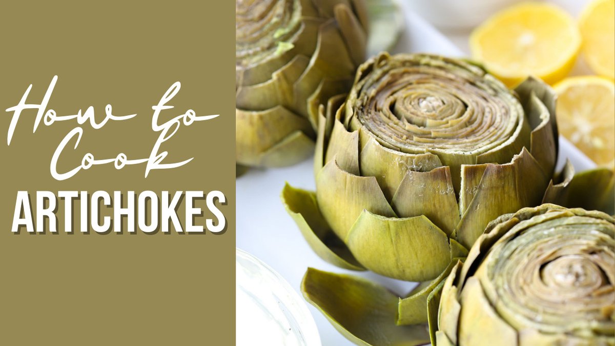 Artichokes are in season! Here's the perfect way to start cooking them. #haveaplant   bit.ly/3ywsyZZ