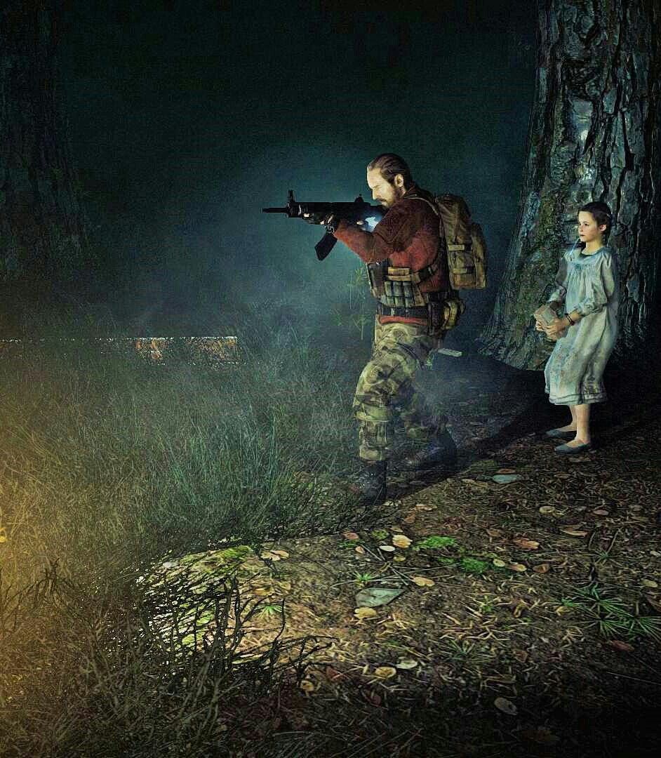 @camiimalta No way it's barry burton and natalia korda from the hit game resident evil revelations 2