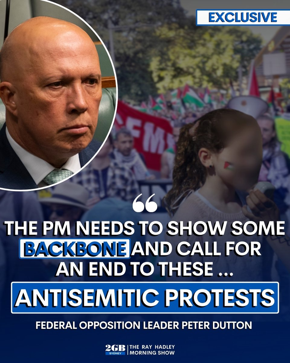Peter Dutton has called out the government's response to anti-Israel sentiments growing in Australia. MORE: brnw.ch/21wJnE1