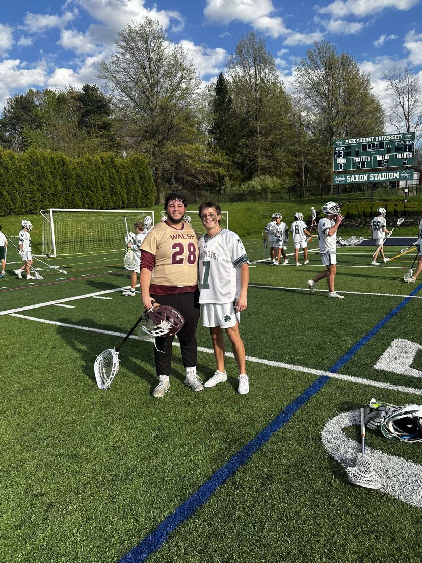 A couple of former Explorers met up in Erie.  2021 graduates Adam Oscarson and Alex Movshin.
#alwaysanexplorer