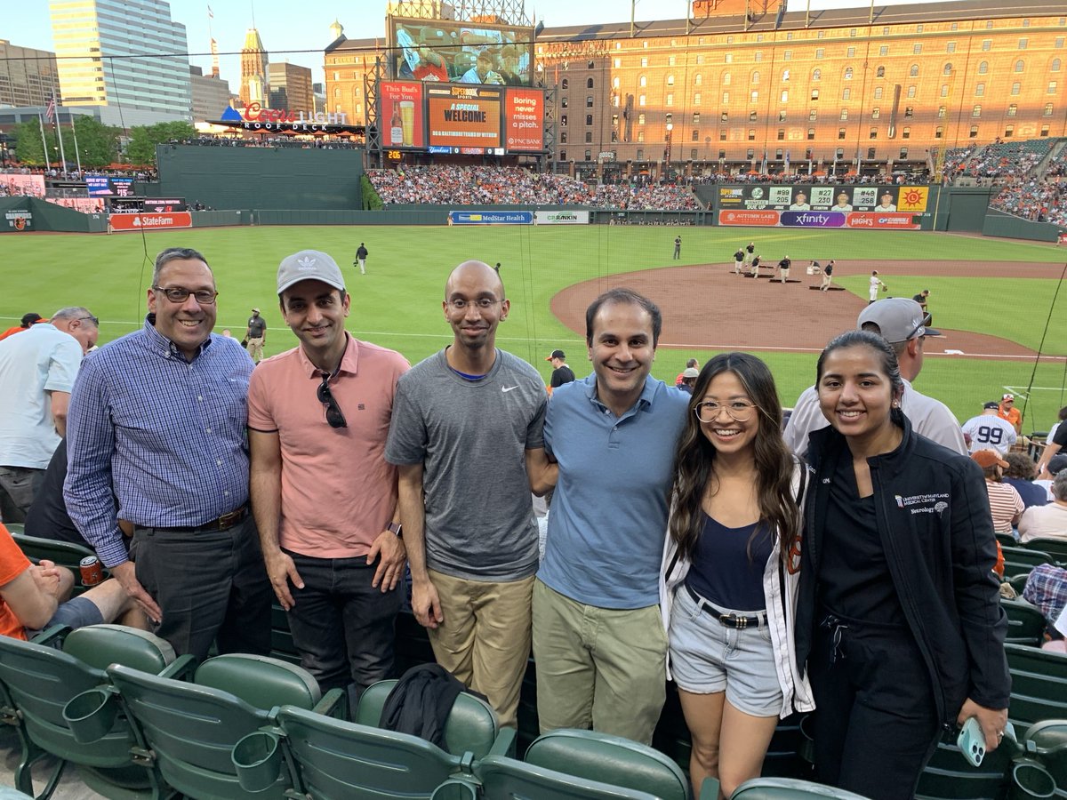 Enjoyed Yankees-Orioles game with a stellar group of Univ of Maryland fellows and residents ⁦@umarylandneuro⁩ ⁦@msphippsmd⁩ ⁦@PeterCrino⁩ ⁦@MDNeurocritcare⁩