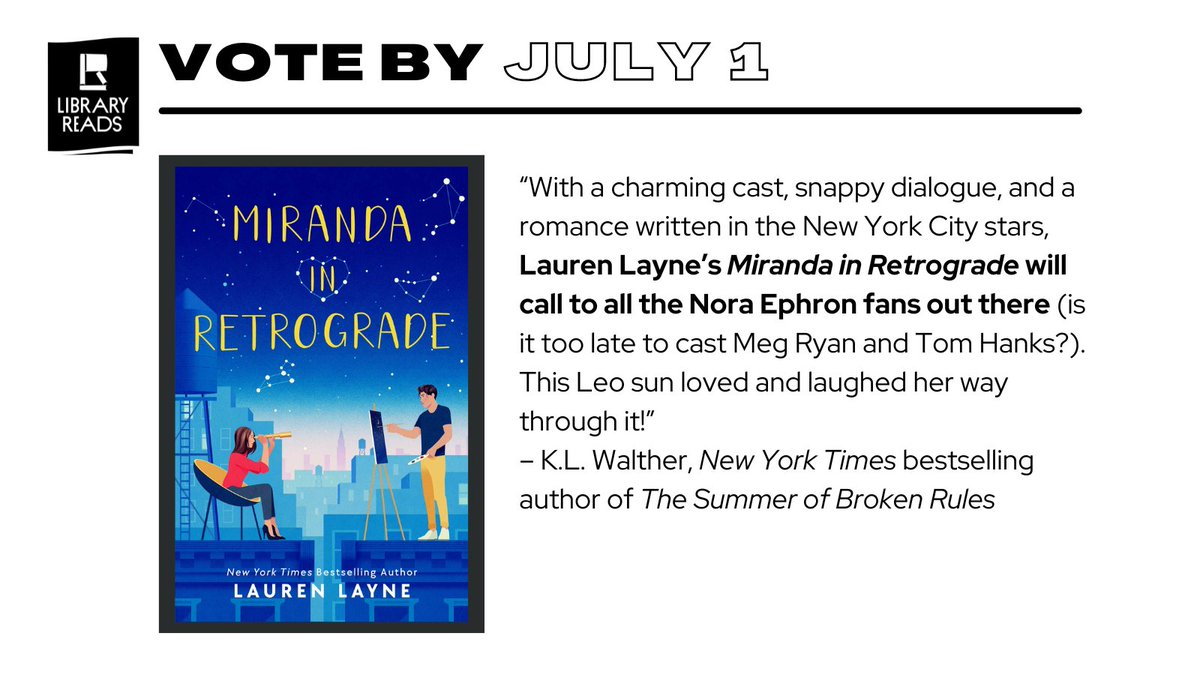 After having her life upended, a physics professor decides to throw caution to the wind and live by her horoscope predictions for a year in this effervescent rom-com from the New York Times bestselling author of 'Made in Manhattan'. #EWGC @GalleryBooks