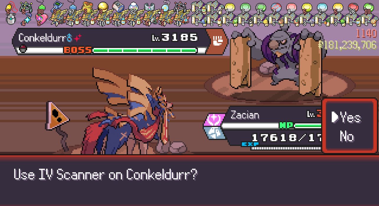 ShadyPenguinn on X: “Just got my first rare shiny in Pokerogue