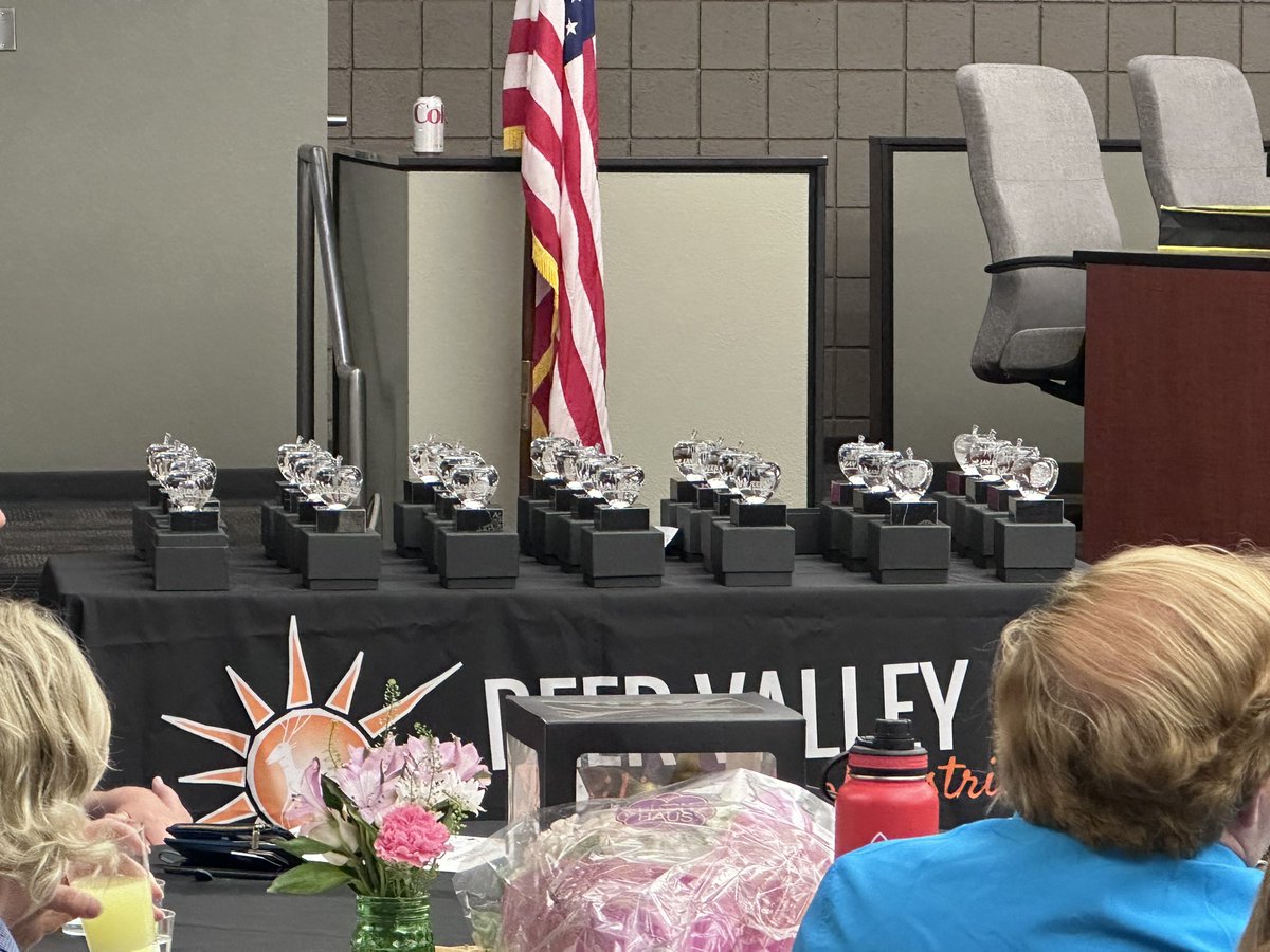 Tonight we celebrate our 2024 DVUSD Retirees for their service to Deer Valley. 109 amazing teachers, campus and department staff end one beautiful work journey to begin a new retiree adventure. Our deep appreciation go to each retiree! @DVUSD