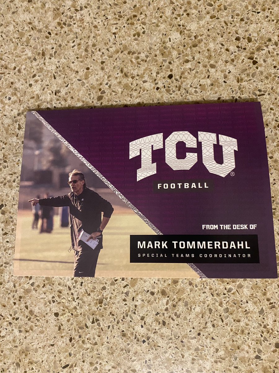 Thank you @MTommerdahl for the hand written letter and camp invite! @TCUFootball @JamesWilhoit25 @BBSBucs @BBSfootball @cfantastic0101 @SoCalCoyotesTN @Coach_JTRankin @MedleyAaron