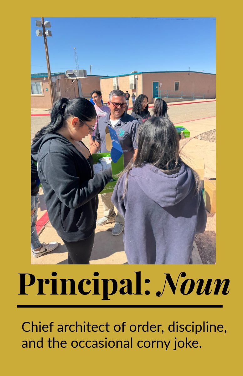 If you haven’t thanked your principal today, there’s always tomorrow! Thank you, Mr. Clark, from all of us at Northwest!
.
.
@canutilloisd #principallife #schoolprincipalsday