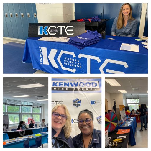 Thank you to all of the business partners who participated in ⁦@KenwoodBCPS⁩ #CareerFair! It was a nice event to allow students to explore opportunities for #apprenticeships and #internships. ⁦@CTE_BaltCoPS⁩