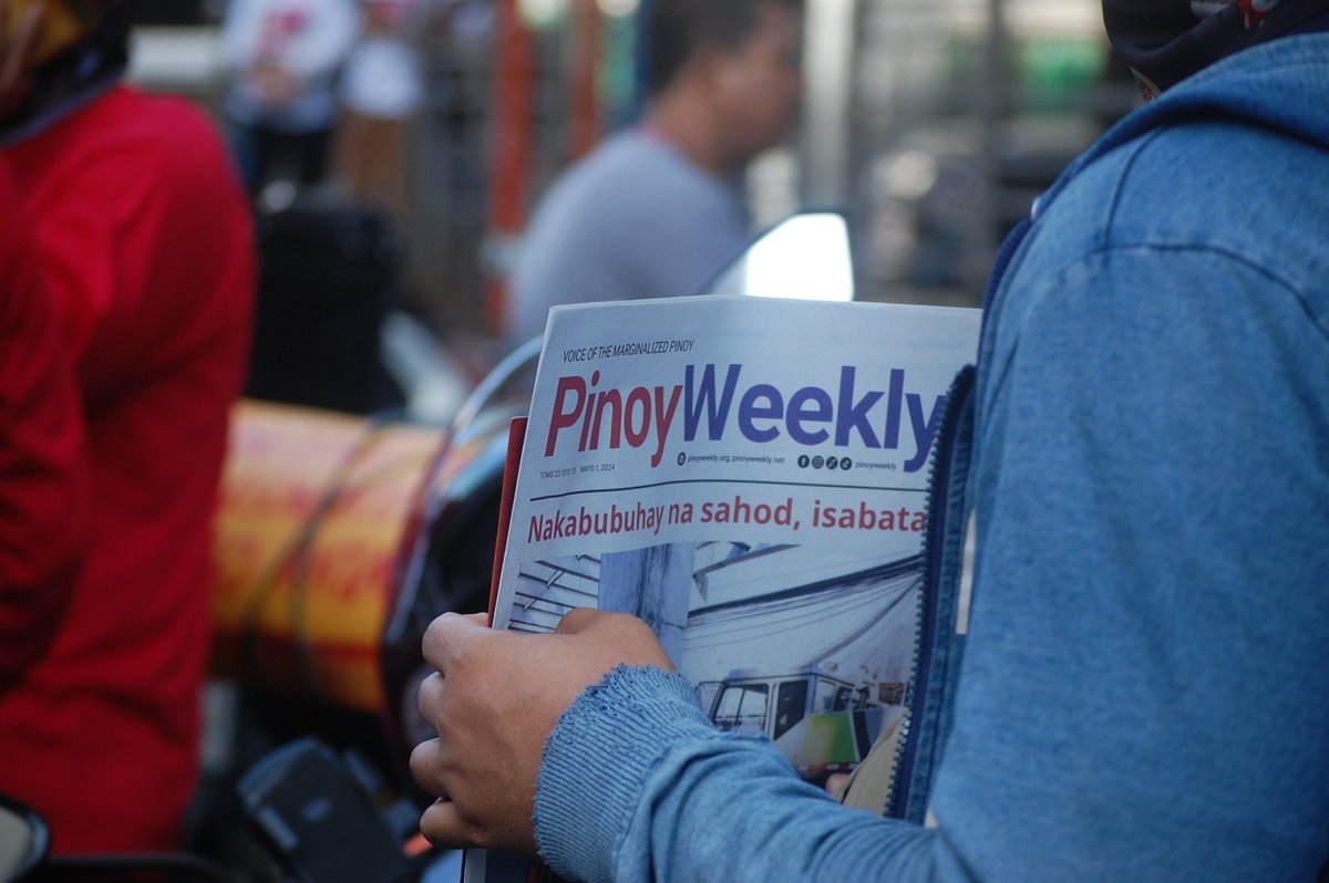 pinoyweekly's tweet photo. May kopya na ba lahat? Kung wala pa, puwede ring mabasa ang Pinoy Weekly sa aming mirror website na https://t.co/e27YIgETmK. Maaari ring i-download ang aming pinakabagong isyu sa https://t.co/CW3OXLDEKN. #SupportAlternativeMedia https://t.co/dbpgbCeyPk