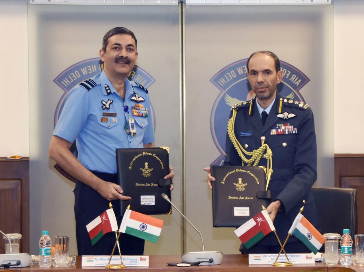 In a step towards enhancing cooperation with the Royal Sultanate of Oman, the Indian Air Force (IAF) successfully conducted the 10th edition of Indian Air Force – Royal Air Force of Oman (RAFO) Air Staff Talks (AST) from 29 Apr 24 to 30 Apr 24. The visit by the RAFO delegation…