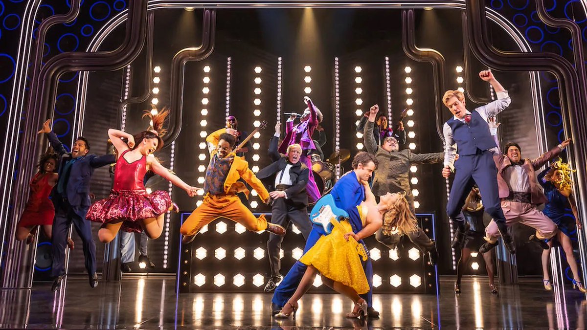Saw my final show of the Broadway season tonight: The Heart of Rock and Roll. Yes, the Huey Lewis jukebox musical. And guess what? IT IS SUPER FUN.