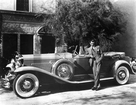 1931 Duesenberg owner Gary Cooper pictured