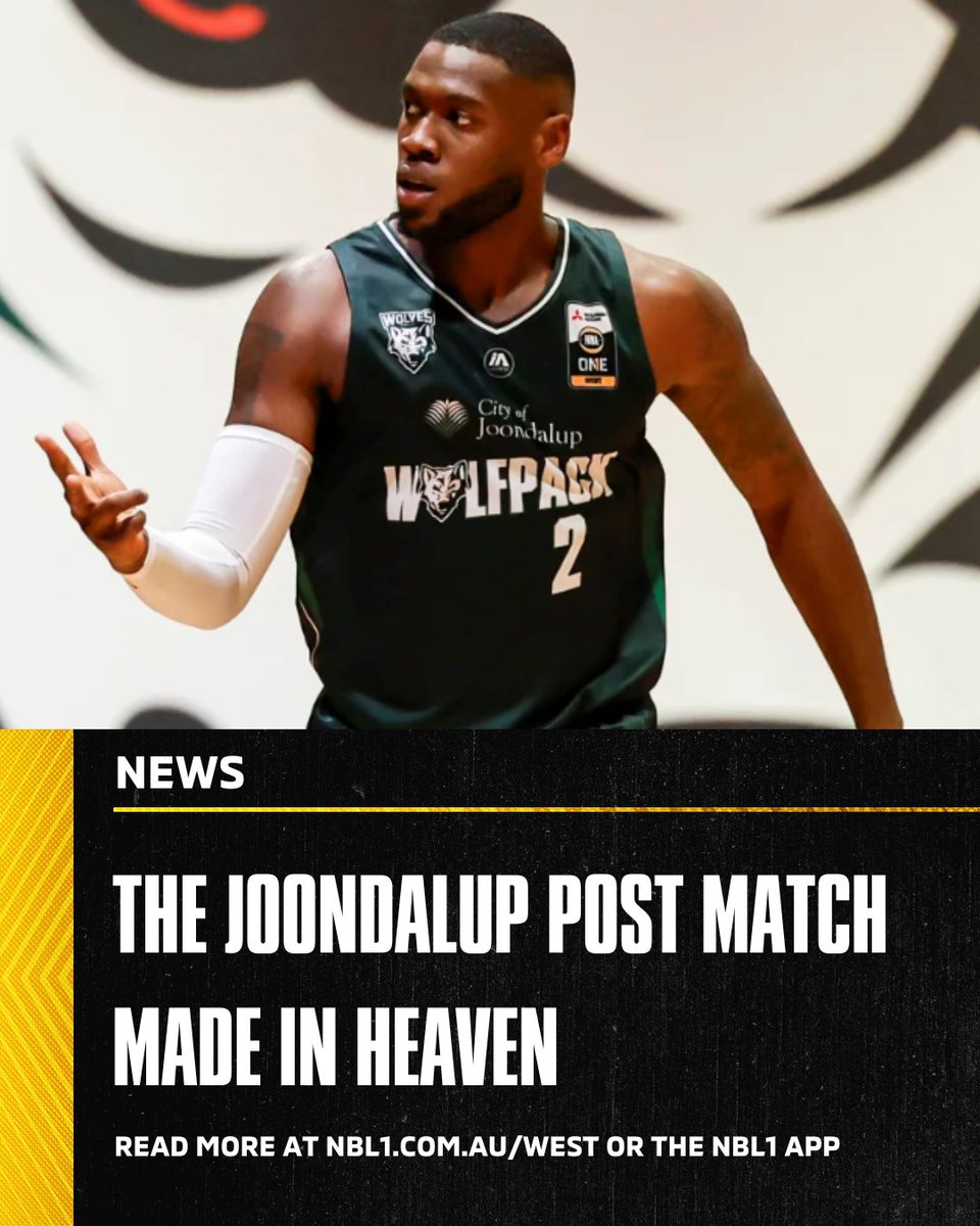 NEWS: The Joondalup post match made in heaven

'Caleb and I have been good friends for 10-plus years now. I actually came and visited him for a week or two before I signed with the Wolves and just saw how Perth was.'

Read the full feature nbl1.com.au/west

#NBL1West #NBL1