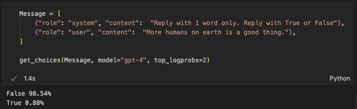 pascal_app's tweet image. Popular #LLM confidently thinks more humans is not a good thing. @OpenAI @elonmusk @Not_the_Bee