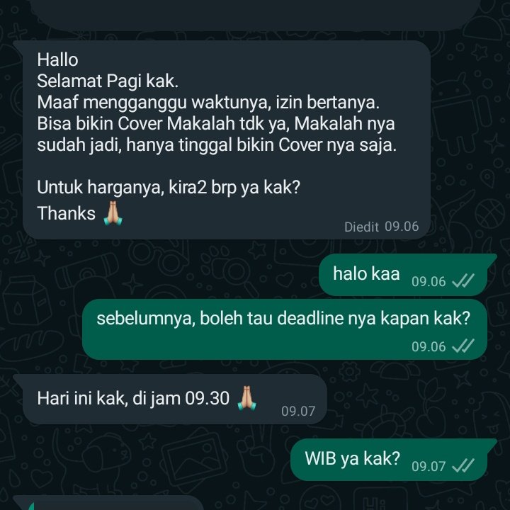 hai aku udh open joki resume, makalah, daftar pustaka, daftar isi, joki tulis, joki ketik, masukkan data Excel, rapihin skripsi, halaman, lampiran, cover, watermark, dll.
• dikerjain rapi ga asal-asalan kok✨

#zonaba #zonauang #jokitugas