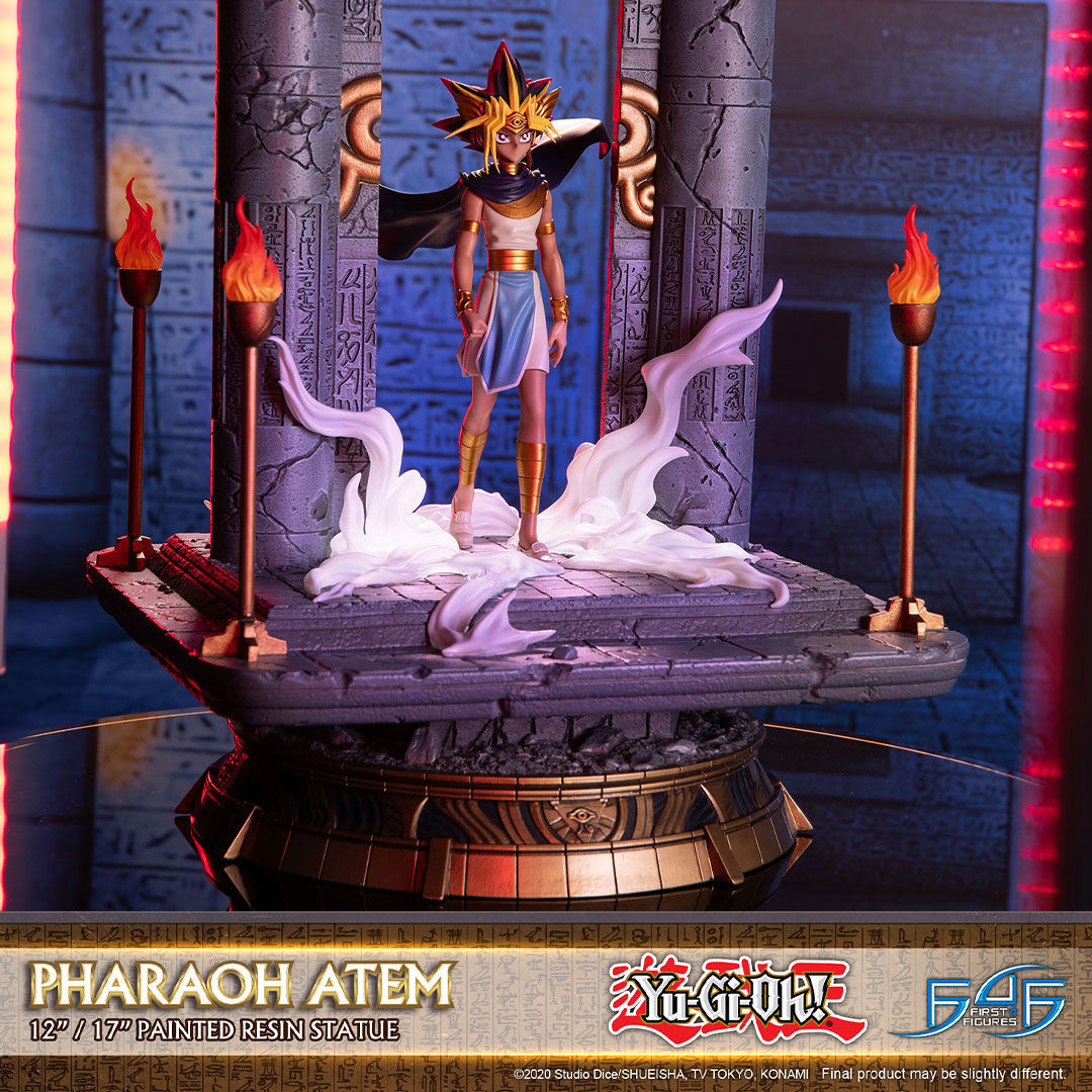 ATEM PRE-ORDERS NOW OPEN! Marvel at the immense grandeur of our Atem Definitive Edition! It’s the perfect addition to your Yu-Gi-Oh! collection. EARLY BIRD OFFER: place your orders before May 27, 2024! first4figures.com/groups/yu-gi-o… #YuGiOh #PharaohAtem #Atem #Konami @Yugioh @konami