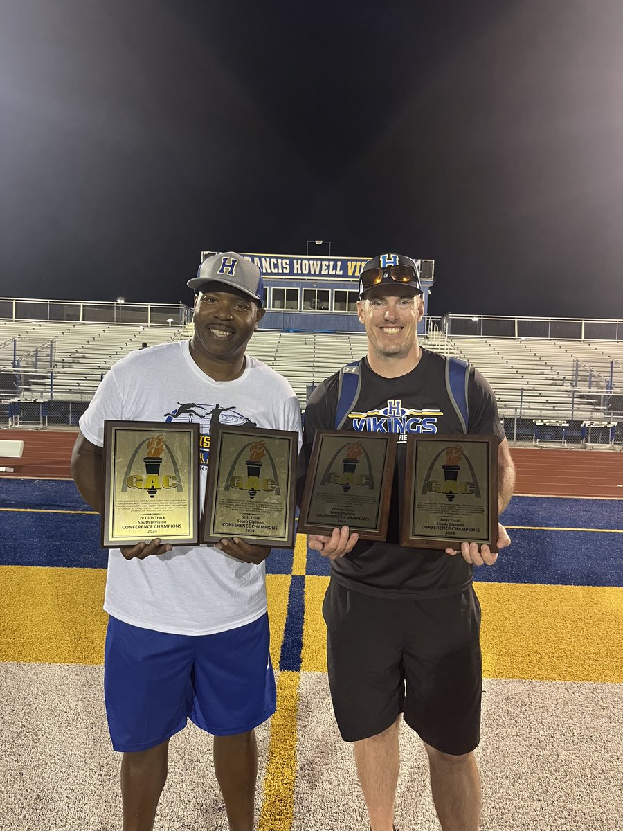An amazing night for both Boys & Girls Track! A big congrats to Coach Dressel on picking up his first conference title at The H in his first season as head coach of the girls program. Congrats to Coach Lawrence as he brings home another title. Thank you coaches & athletes!