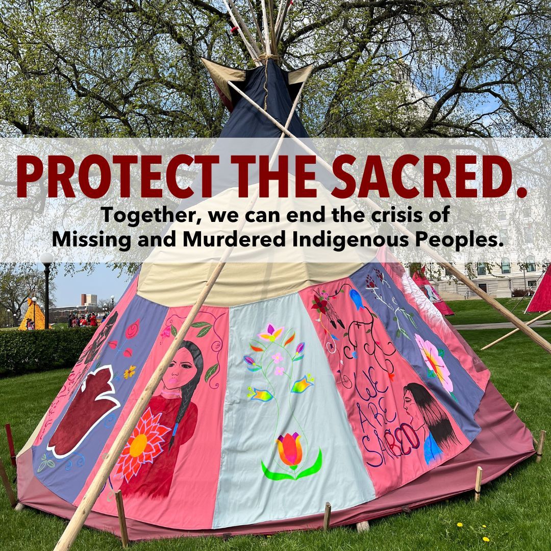 The crisis of violence against Native Peoples must end. It’s time to stand up for Native families and relatives who are constantly left behind. #MMIP #MMIWR #MMIWRActionNow #NoMoreStolenSisters