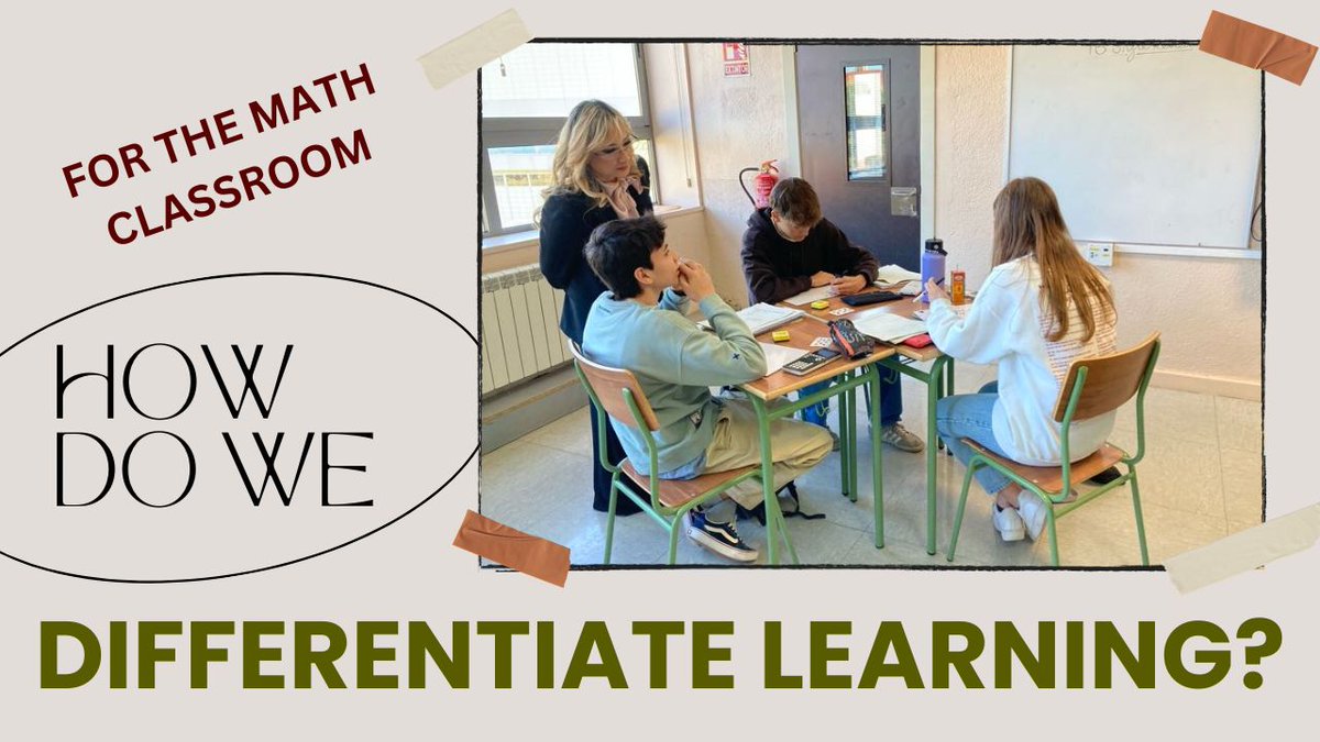 This is the most asked question I received from schools... 

#DifferentiatedLearning #MathematicsEducation #DiverseLearners #StudentSuccess #MathClassroom #conceptbasedmath #inquirybasedlearning #InclusiveTeaching #MathTeachers 
Watch here: youtu.be/ktHIfRD2i6w