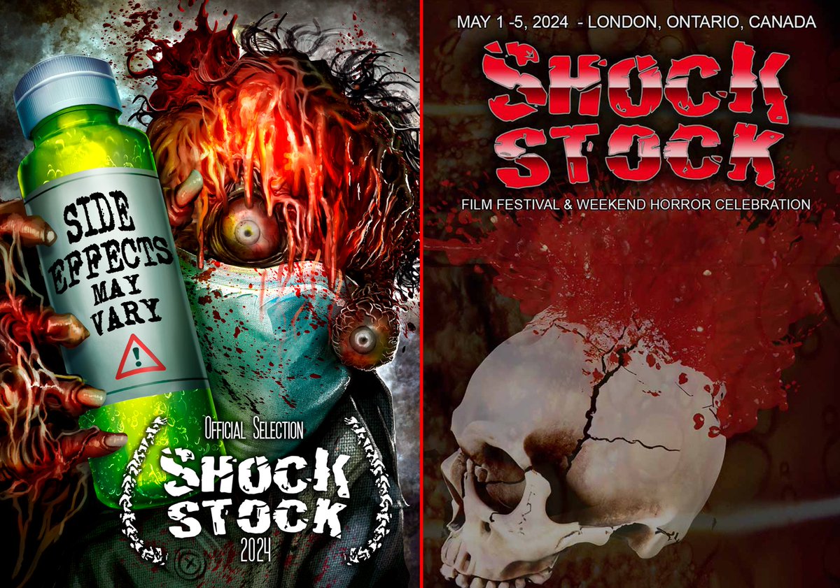 THIS WEEKEND: I'll be in London, Ontario Canada for #ShockStock 2024 with a Closing Night Gala Screening of #SideEffectsMayVary on Sunday. 🇨🇦 See you there!

Save up to 30% with promo code: CRYSTALSHOCKER 🎟️

shock-stock.com/tickets/

#TheatricalRoadshow #OnlyInTheaters #Canada