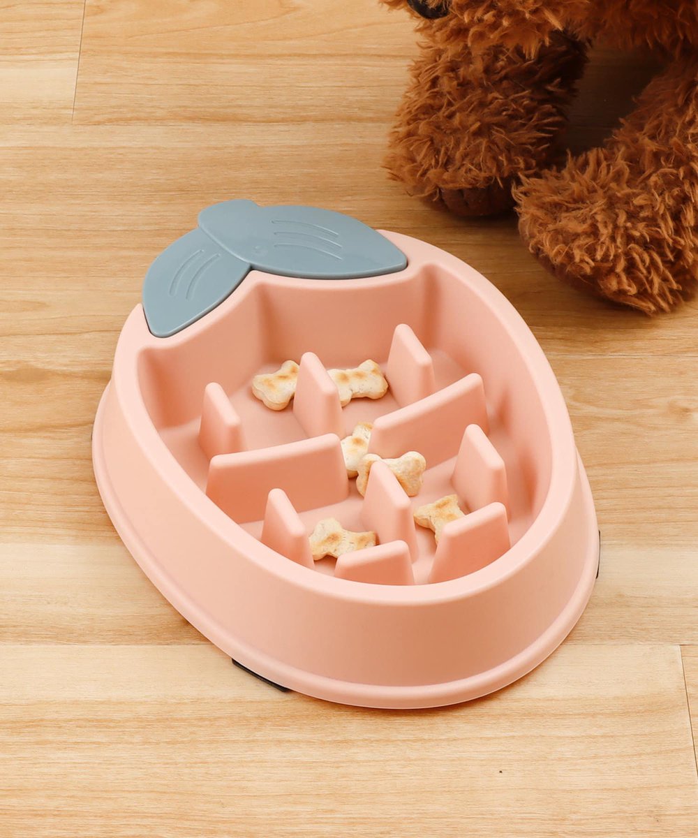 NEW＊ 早食い防止フードボウル 300円（税込330円） 容器の凸凹で早食い