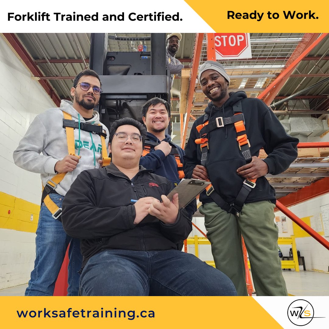 Creating the workforce of the future, one forklift operator at a time! 
Why wait? Forklift Operators are in high demand! 
#studentjobs #warehousejob #forkliftjobs #canadajobs #workincanada #forkliftoperator #forklifttraining #hiringnow  #careeeropportunities #levelup #CareerBoost