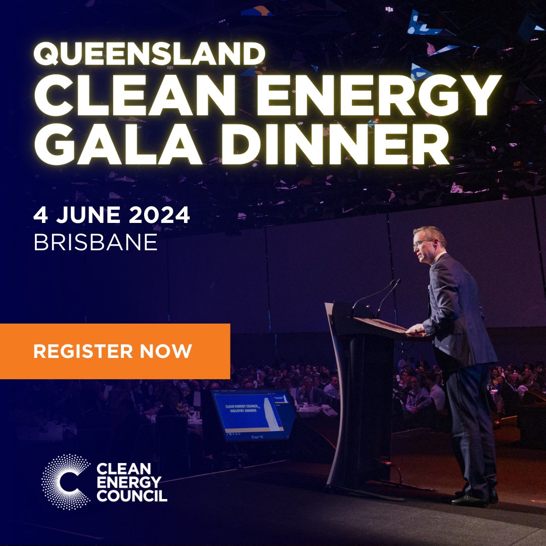 Join us for the inaugural Queensland Clean Energy Gala Dinner. Connect with government and industry leaders over dinner, drinks and entertainment. Purchase your tickets here: cecevents.eventsair.com/alssss/social-…