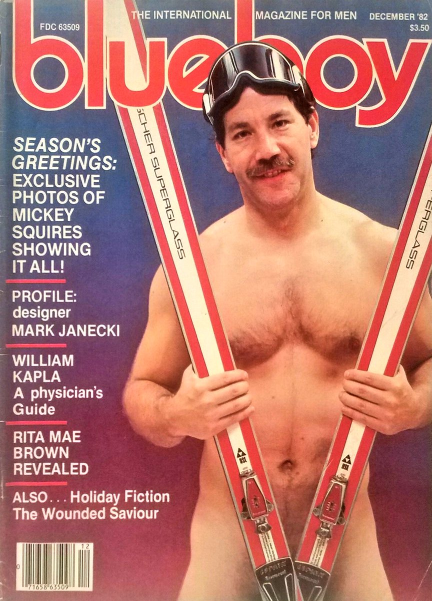 I never knew that Geraldo Rivera appeared on the cover of a gay magazine!!!