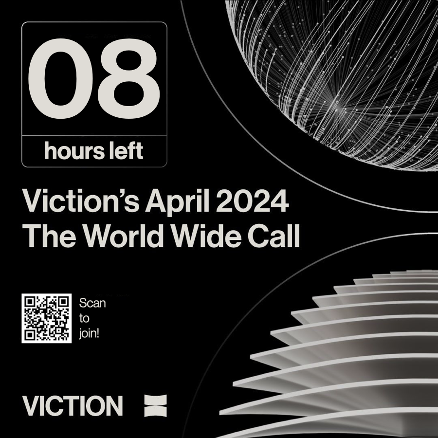 ⏳ ONLY TODAY ⏳ The World Wide Call will start in about 8 hours (5 PM UTC+7) today on the Viction's X Space! 🎙️twitter.com/i/spaces/1YpJk…