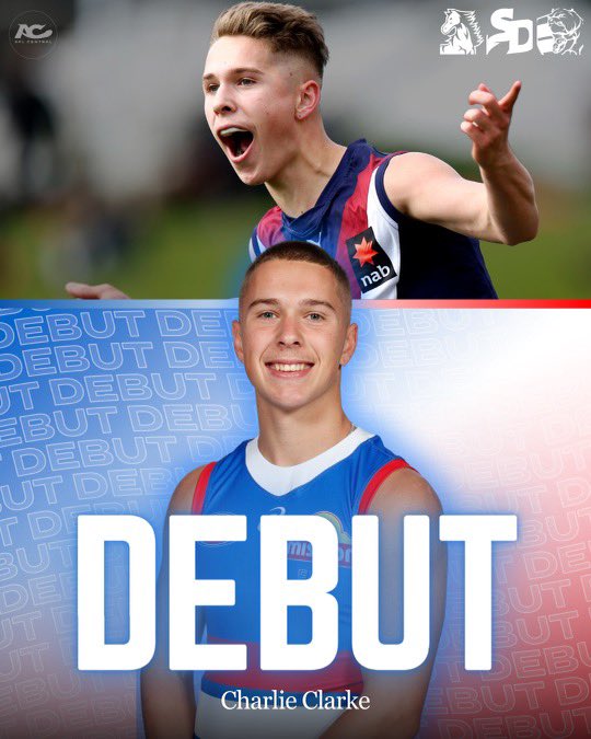 FROM PORT MELBOURNE TO THE BIG TIME 🔴🔵

Charlie Clarke will make his AFL debut for the Bulldogs this Sunday against Hawthorn.

Pick 24 in the 2022 #AFLDraft.