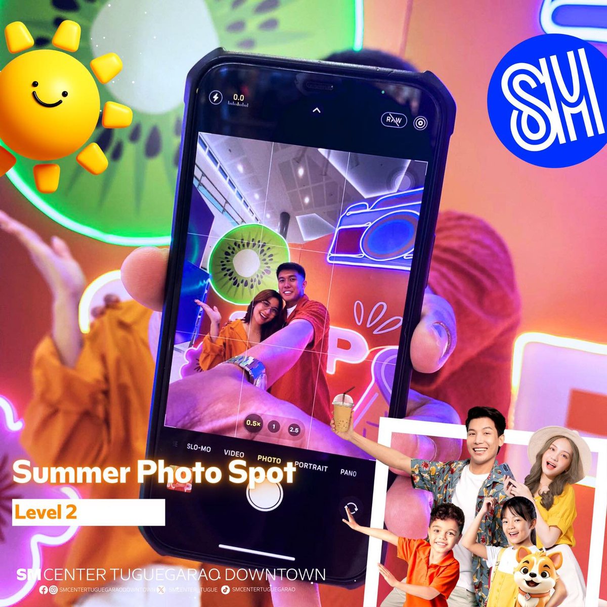 Let’s go to a #SummerHangoutAtSM! ☀️

#GetHypedAtSM as you sip🥤, shop🛍️, and snap 📸only here at SM Center Tuguegarao Downtown where everything is closer to you! 

#EverythingsHereAtSM