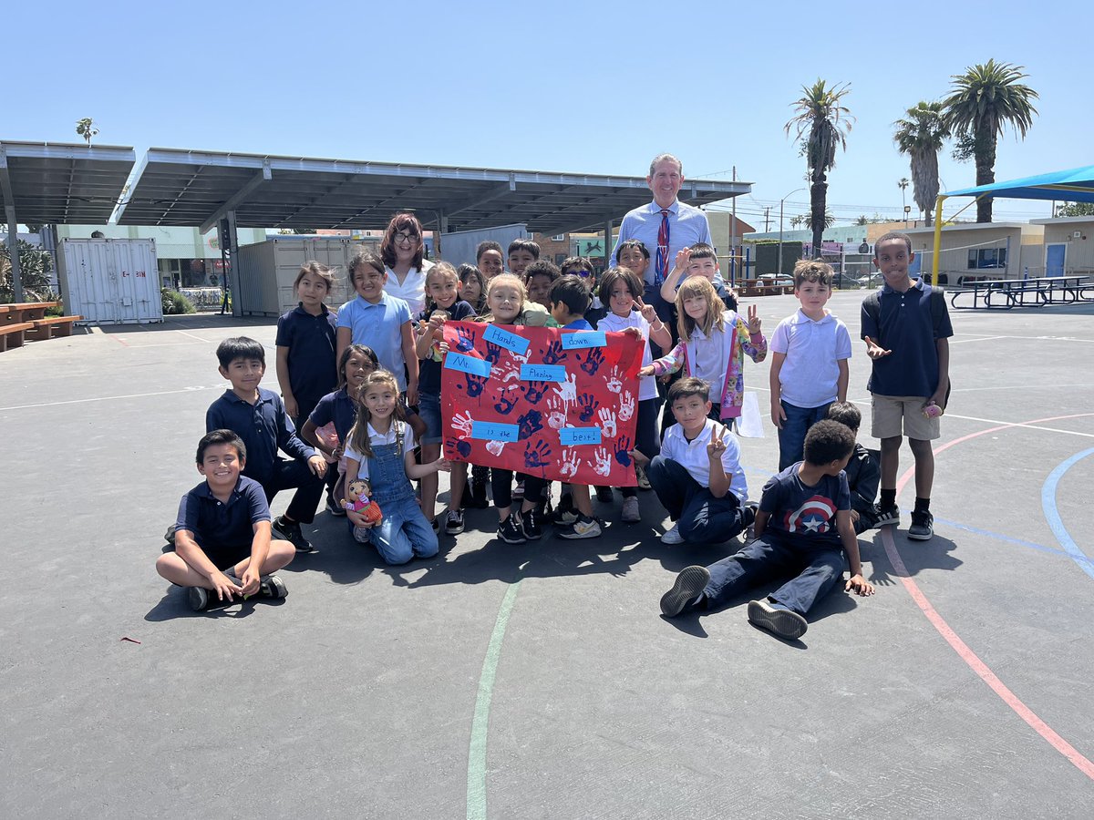 Happy Principals Day, Mr. Fleming. Our students LOVE you. #proudtobeLBUSD