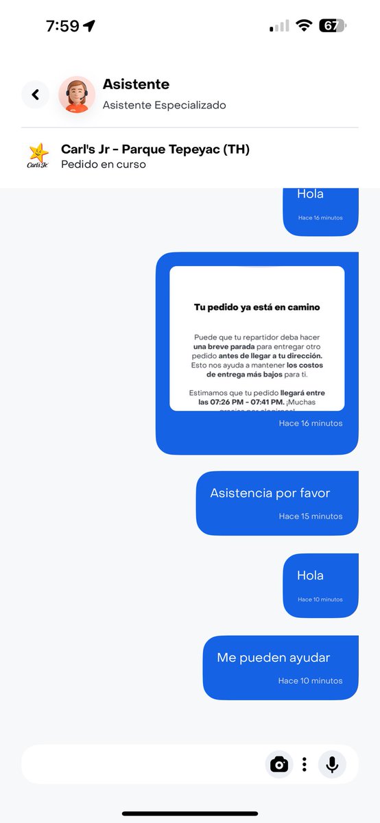 amimusalemm's tweet photo. @RappiMexico 
No es posible, 3 horas desde que hice mi pedido y ni SOPORTE ni el repartidor contestan 

Y antes de que contesten con su mensaje predeterminado de mandar los detalles al DM 🤡 ya lo hice, y tampoco he recibido respuesta 

Deplorable servicio… exijo una respuesta! https://t.co/sCiAAgKO69