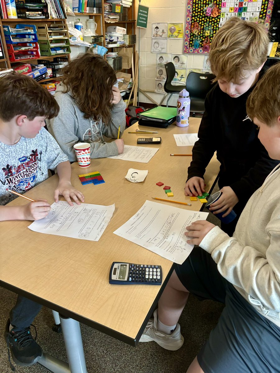 Probability simulations in accelerated math today! Drawing cards from a standard deck, rolling dice, and choosing a color block from a cup to name a few! #d70shinyapple @HighlandD70 #probability @LibertyvilleD70