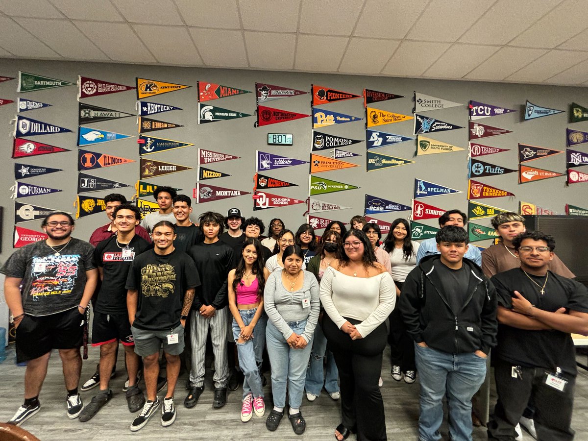 #WeWorkedWednesday: Celebrating NATIONAL DECISION DAY with Cohort 9! 🎓 Our seniors maintain a 100% college admission rate with all FAFSAs completed. It's a bittersweet farewell as they gear up for college. Cheers to their bright futures! #FirstGen #CollegeAccess