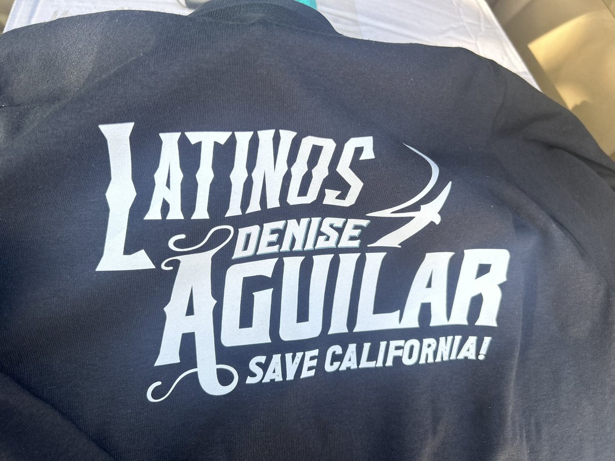 Ummm YESSS. My shirts are in ! “Latinos 4 Denise” Latinos make up 39.8% in San Joaquin County and contrary to political affiliation Latinos are conservative many just don’t know it. I didn’t until I started seeing the laws being passed and the attack on children and families.…