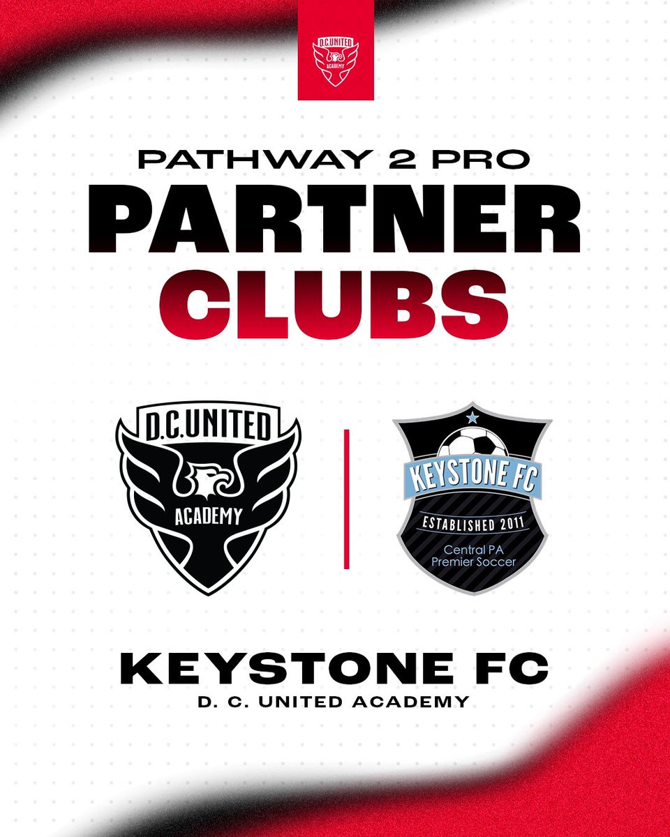 We are excited to announce our partnership with Keystone FC as our official Pathway 2 Pro Partner! 🤝🌟 Welcome, @keystone_fc ⚽💫 #Pathway2Pro #DCUYouth #VamosDCU