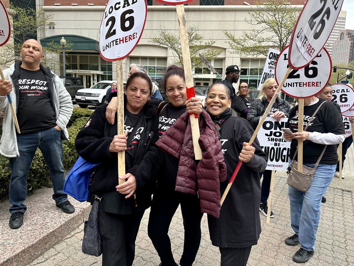 UNITE HERE Local 26 tweet media