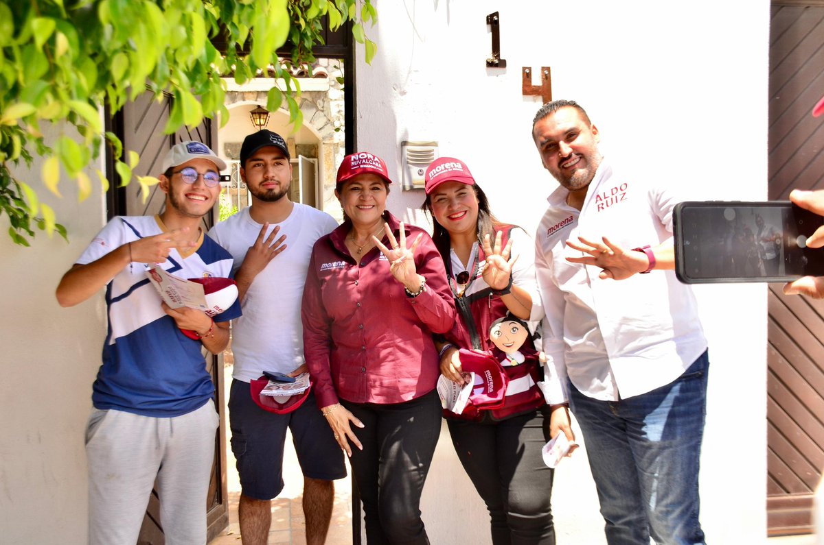 Continuamos recorriendo casa por casa, compartiendo las propuestas y el proyecto de nación de de nuestra próxima presidenta @Claudiashein. En Jardines de la Convención e Infonavit Ojo de Agua saben que con la #CuartaTransformación llegará el bienestar, la reivindicación de…