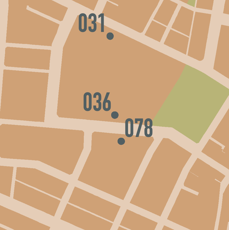 #036 of 105 John Northcott Place. Designed by Samuel Lipson and Kaad Architects for the NSW Housing Commission, 1963. Belvoir Street, Surry Hills.