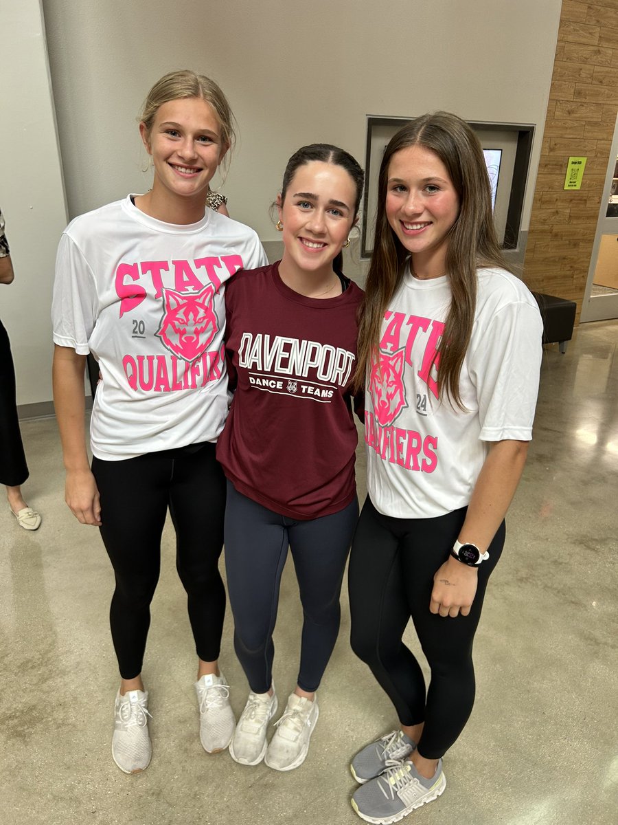 They are kind of a big deal… GOOD LUCK FALLON GIRLS! Run fast and turn left! #statebound #btp 

@macie_fallon3 @kendall_fallon_