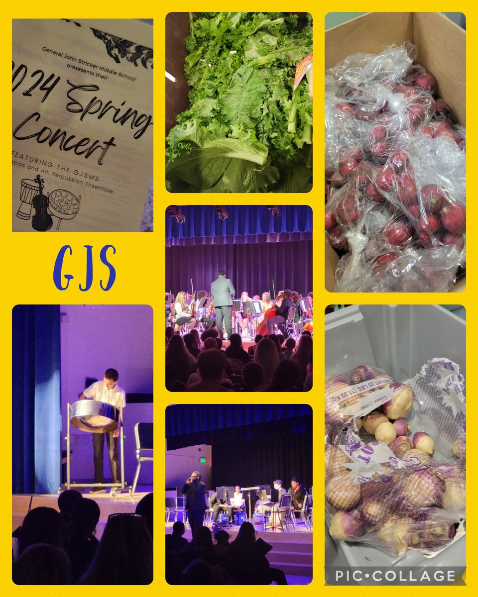 vkearns_M's tweet photo. Our first concert of the Spring season @strickerpride was a crowd-pleaser🎻🥁 Shout out to Mr. Frederick &amp; our Orchestra for a fantastic performance. Families also enjoyed our produce market before and after the show. #community https://t.co/vwzbWEKtdH