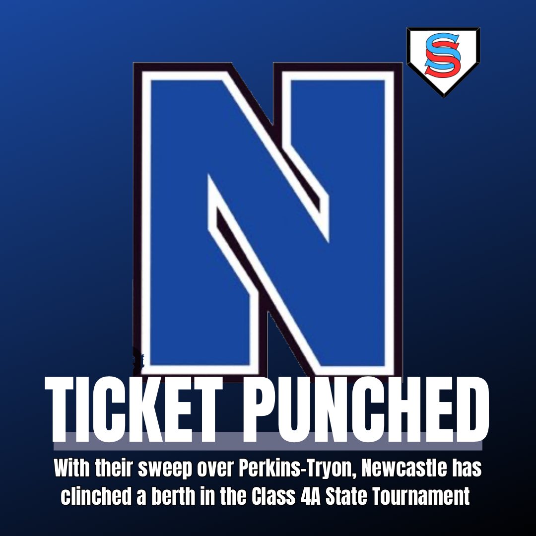Class 4A Areas

Newcastle sweeps Perkins-Tryon and punches their ticket to the Class 4A State Tournament.

#OKPreps
