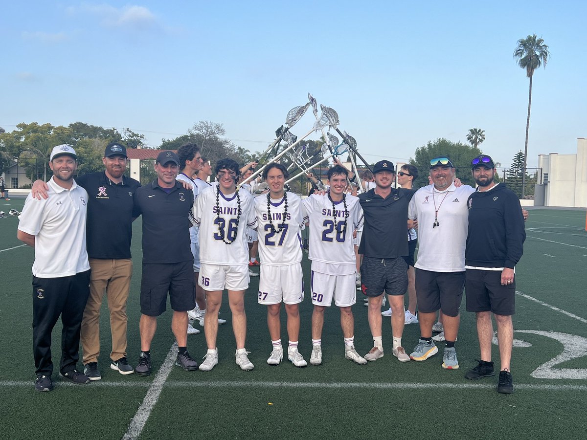 Congrats, Saints Lax, winners today on Senior Night, 16-6 over Henry. Thank you, seniors, for 4 great years (L-R Colin Foley, Alex Parada, Michael Surwillo). Good luck in the playoffs. Go Saints! @Saints_ThePit @saints_info